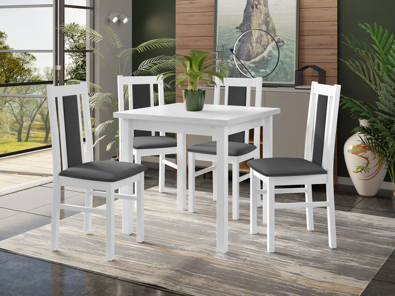 Essgruppe Victorville 310 (Weiß)