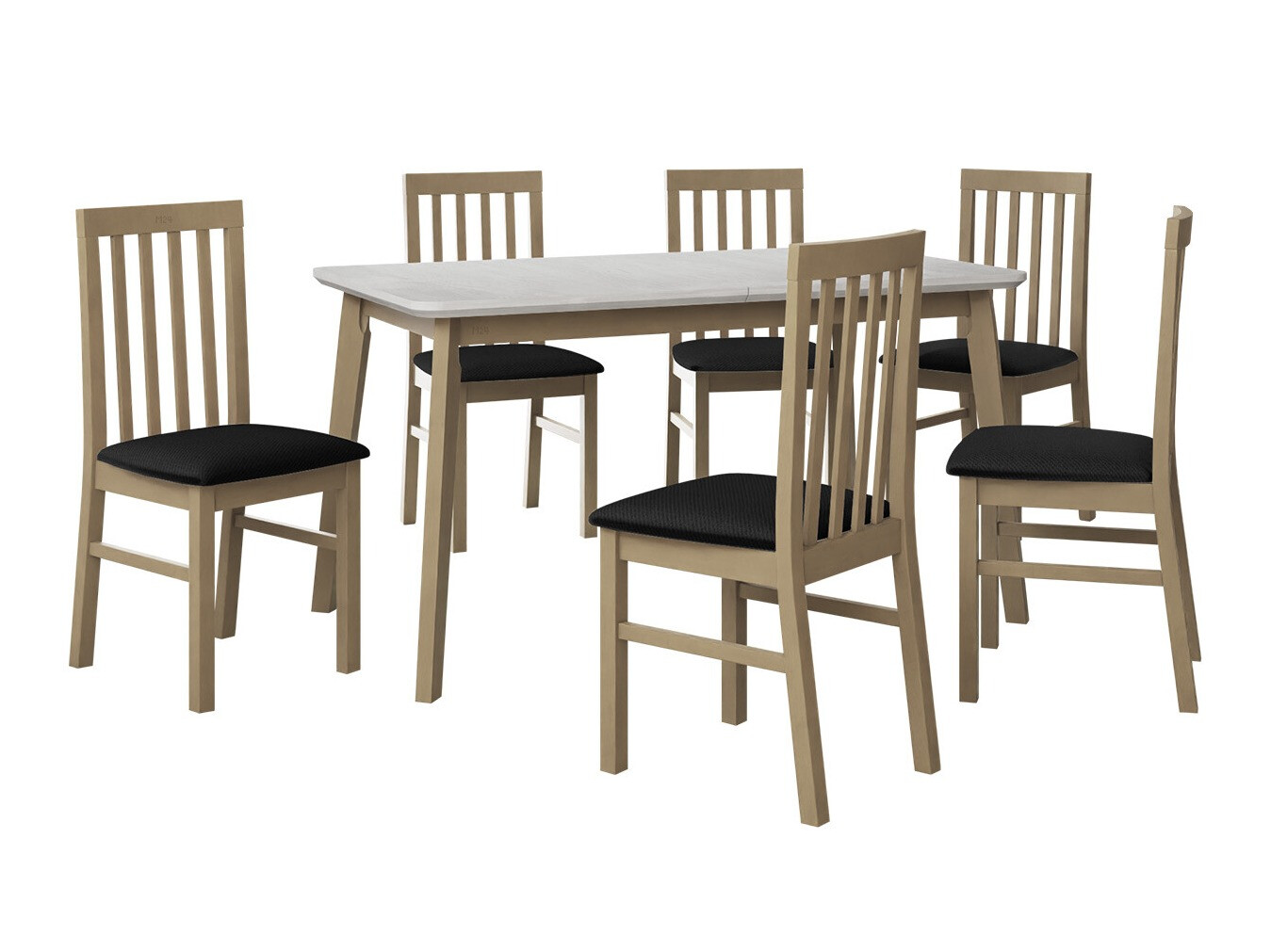 Essgruppe Victorville 267 (Sonoma Eichenholzoptik)