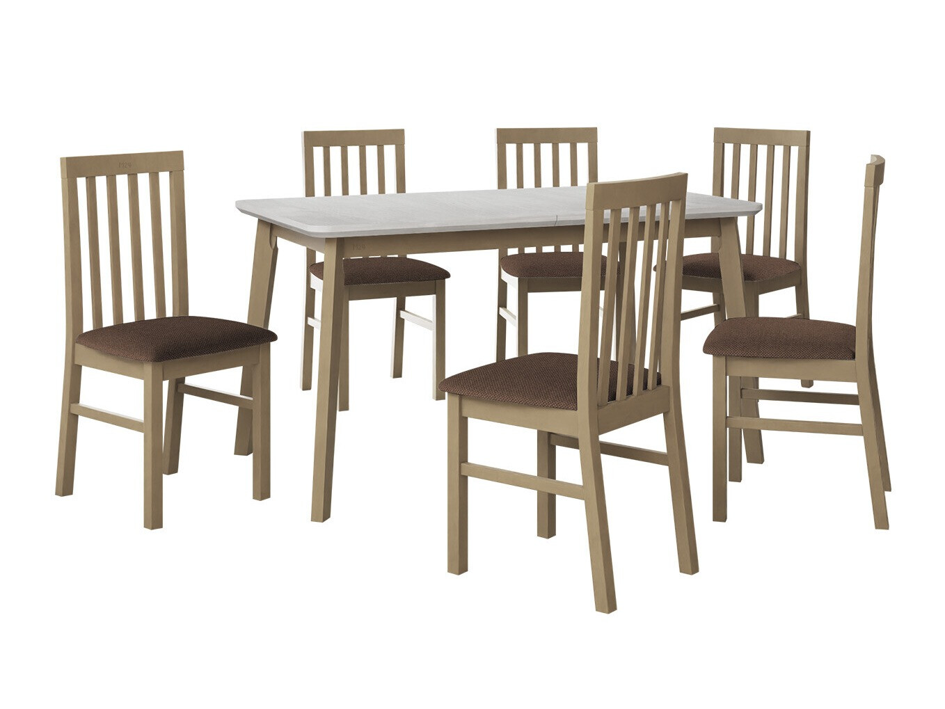 Essgruppe Victorville 267 (Sonoma Eichenholzoptik)