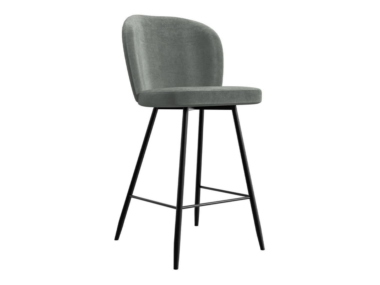 Barstuhl Jackson 101 (Schwarz + Magic Velvet 2217)