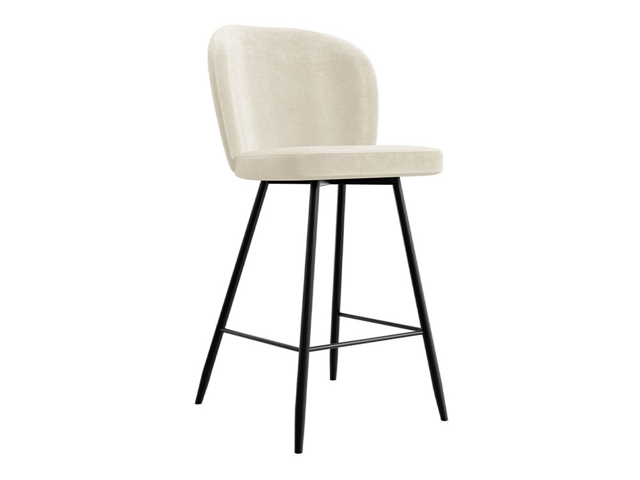 Barstuhl Jackson 101 (Schwarz + Magic Velvet 2250)