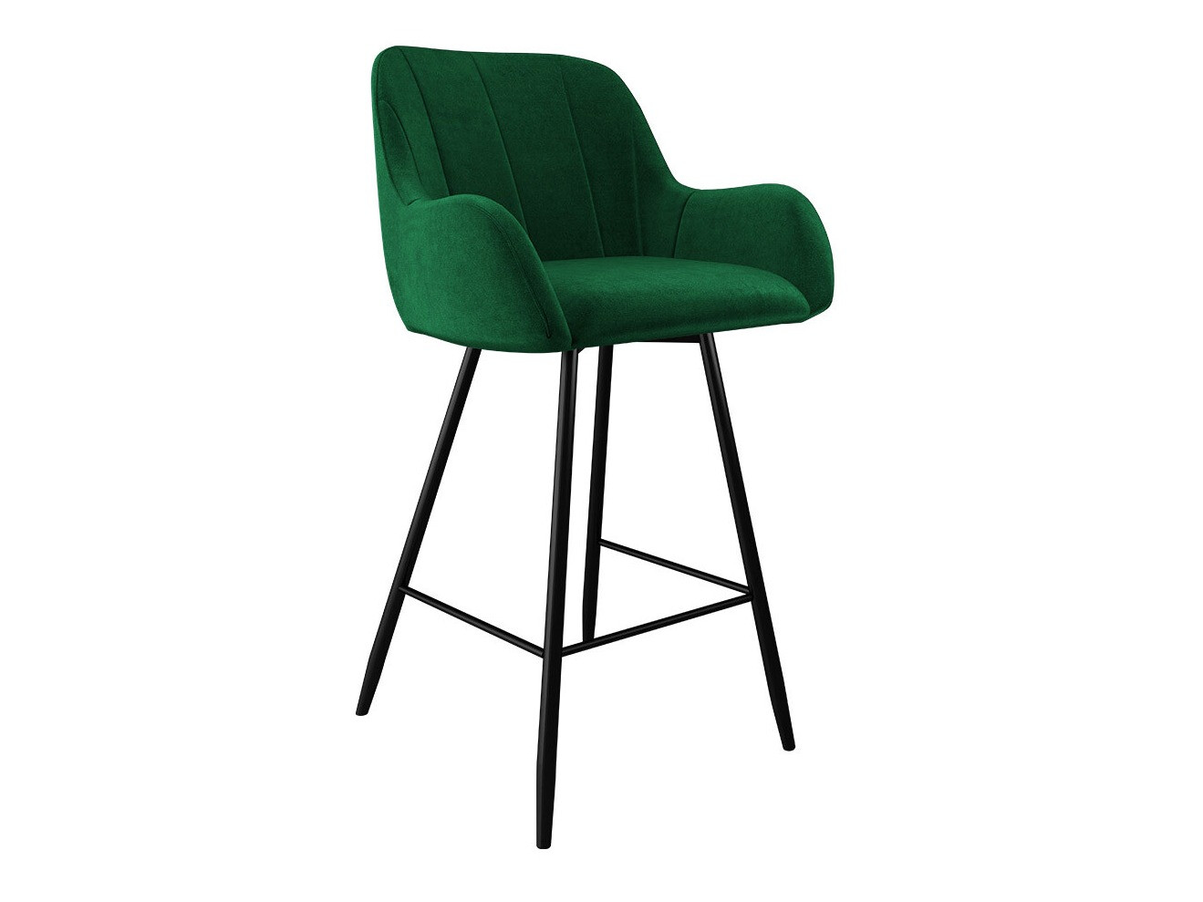 Barstuhl Jackson 102 (Schwarz + Magic Velvet 2225)