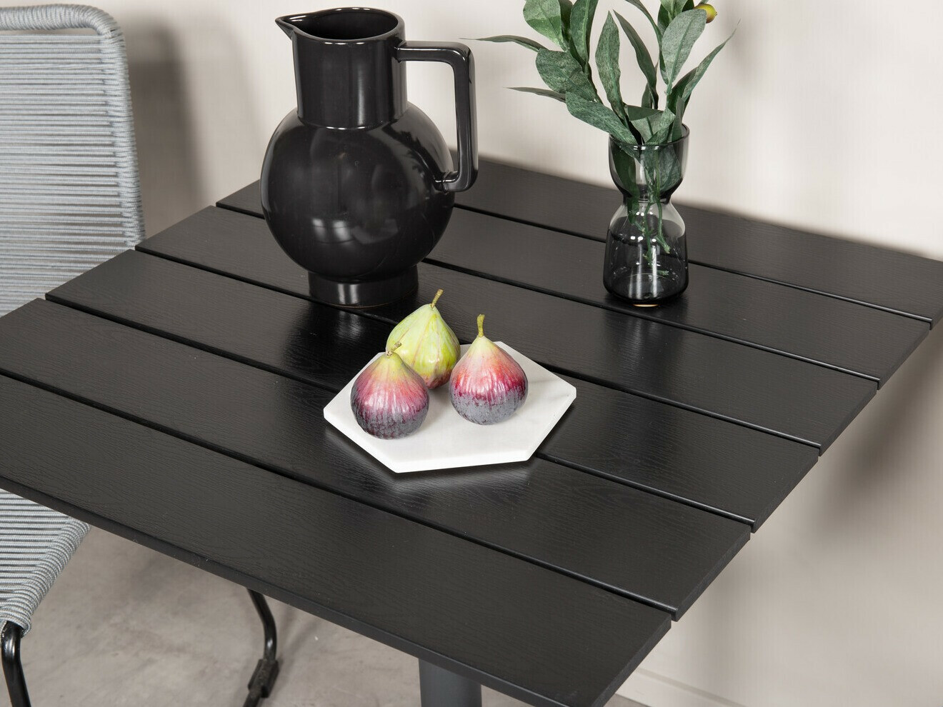 Balkonset Dallas 2184 (Grau + Schwarz)