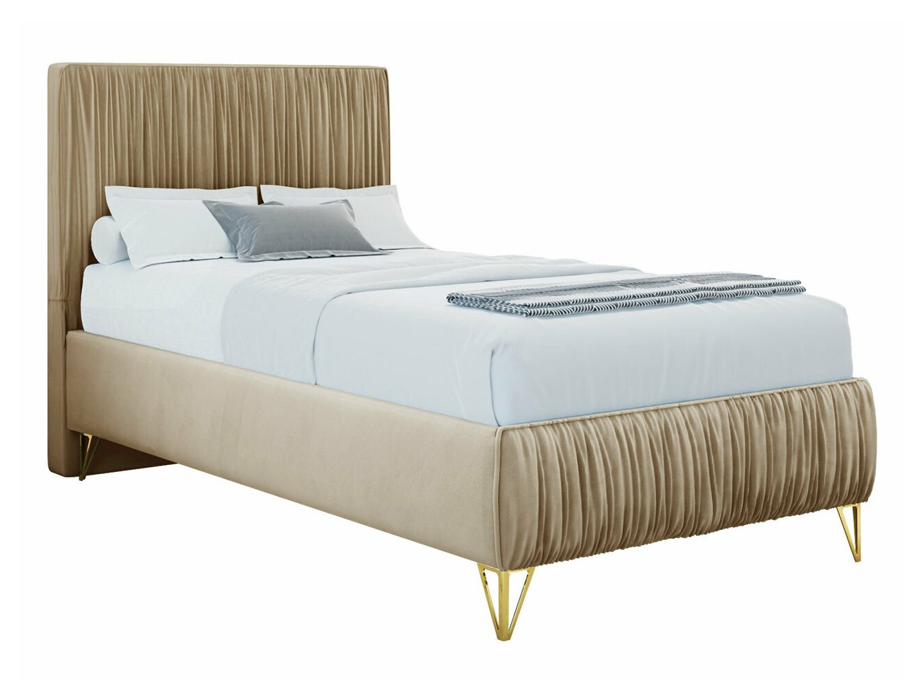 Boxspringbett Logan 112 (Amor Velvet 4304)