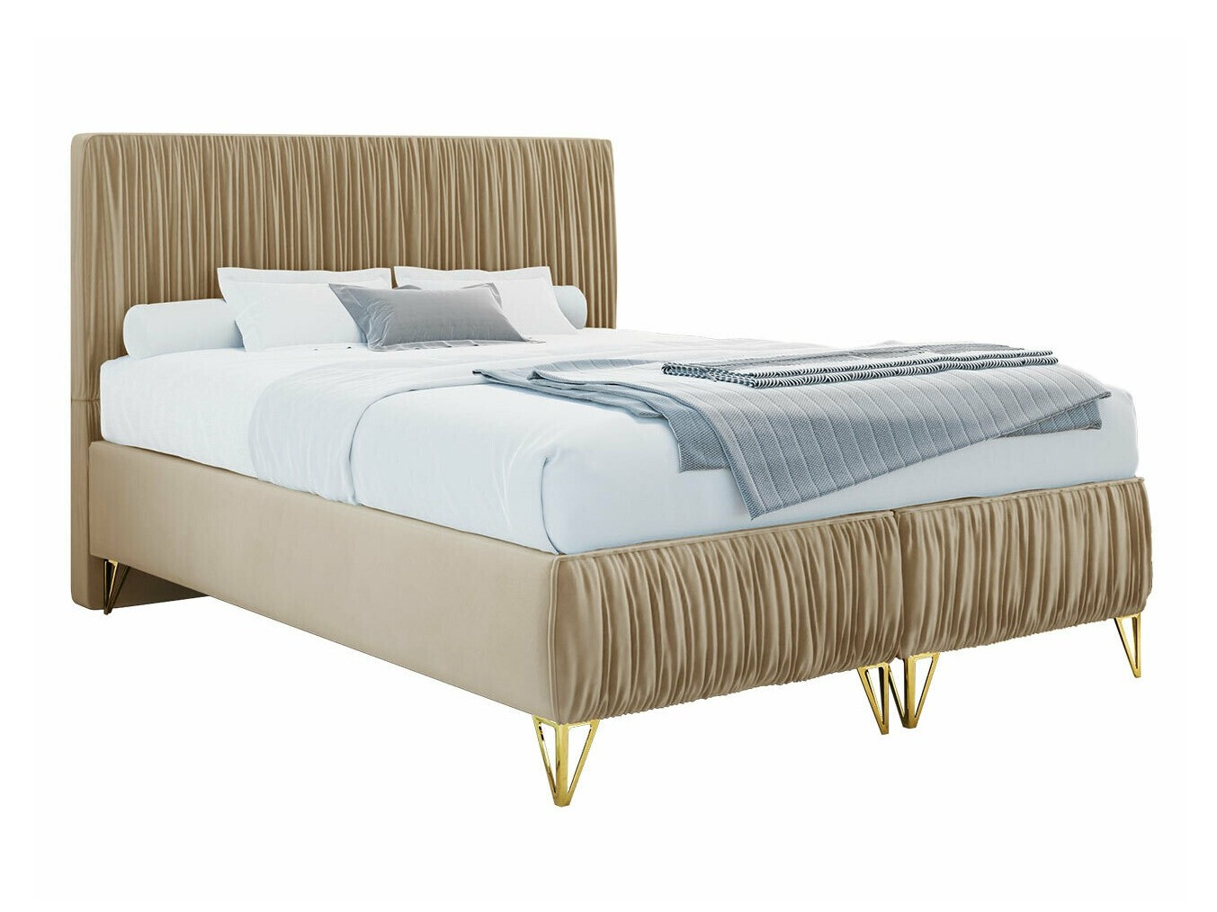 Boxspringbett Logan 112 (Amor Velvet 4304)
