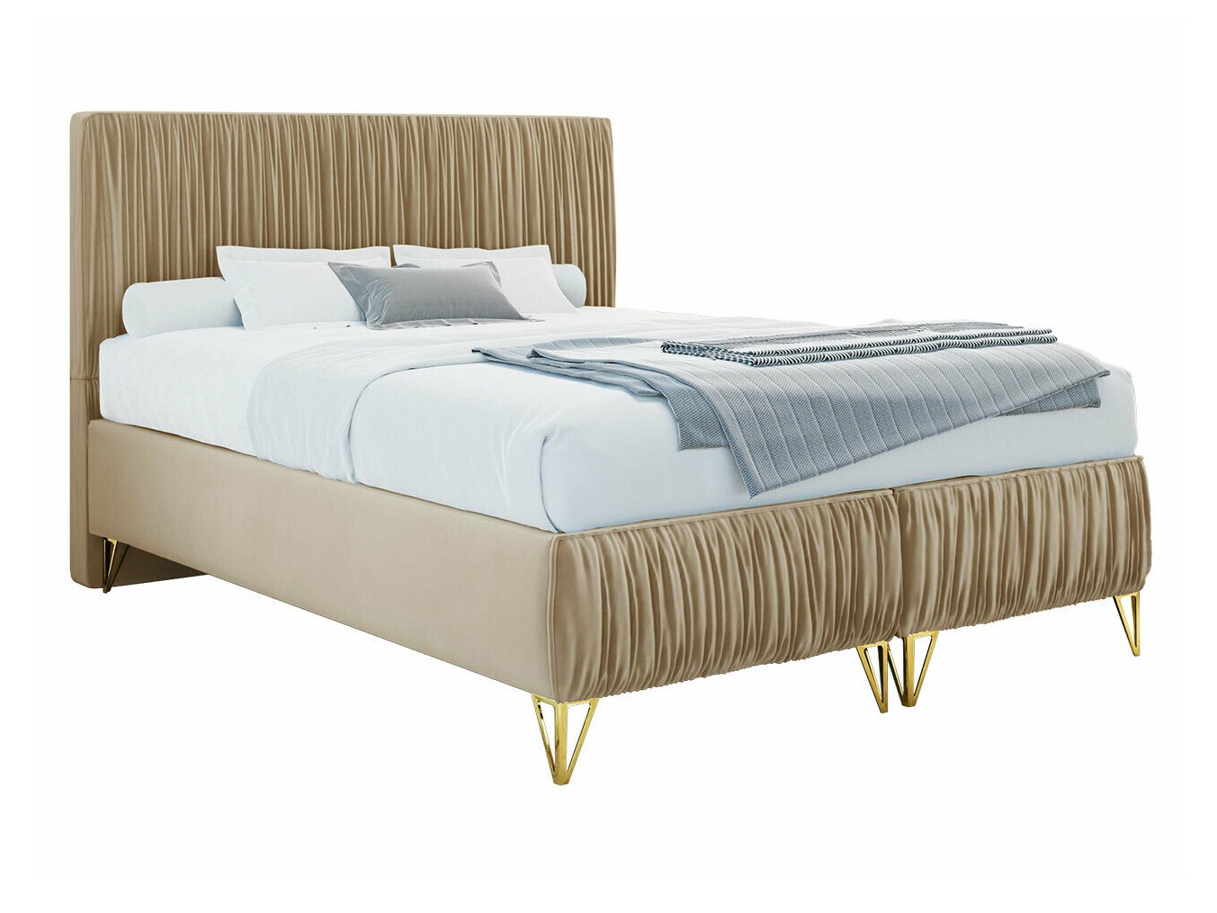 Boxspringbett Logan 112 (Amor Velvet 4304)
