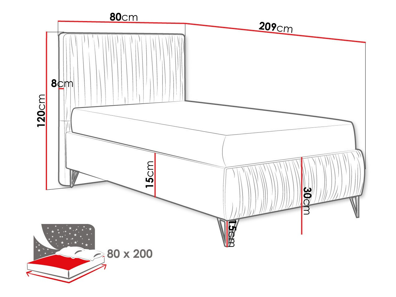 Boxspringbett Logan 112 (Amor Velvet 4321)