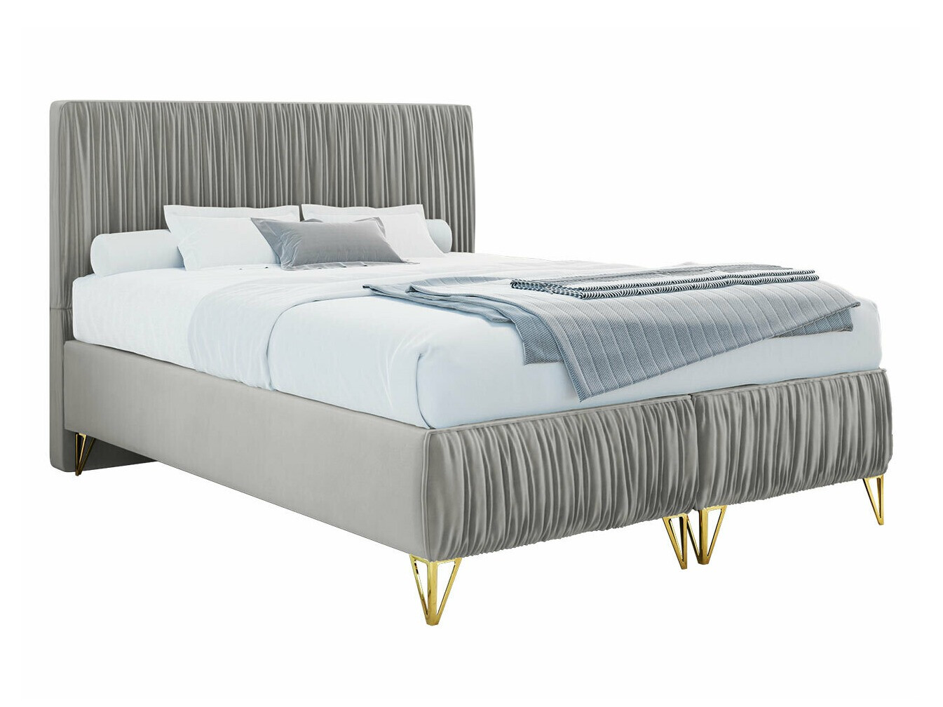 Boxspringbett Logan 112 (Amor Velvet 4318)