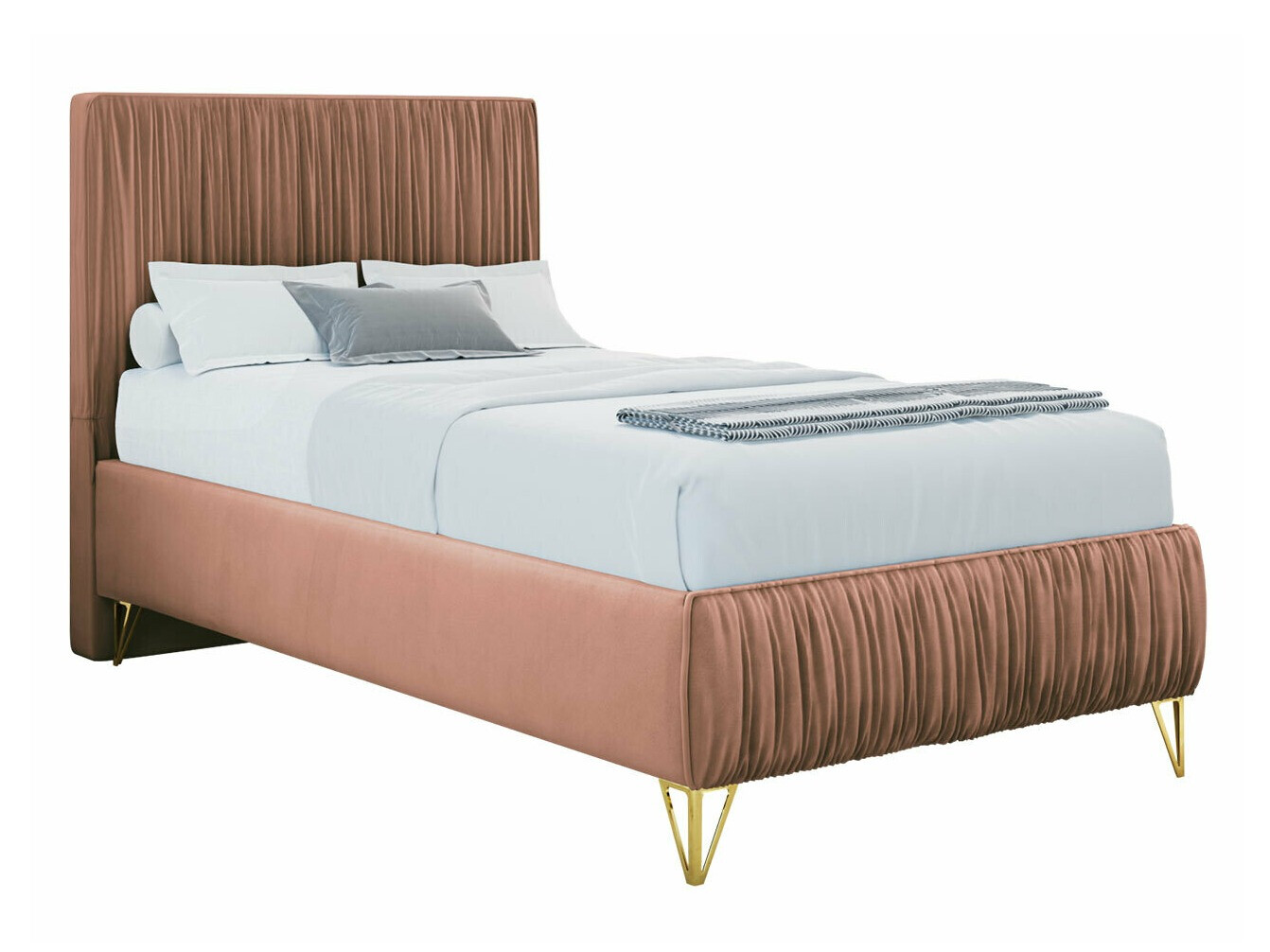 Boxspringbett Logan 112 (Amor Velvet 4328)