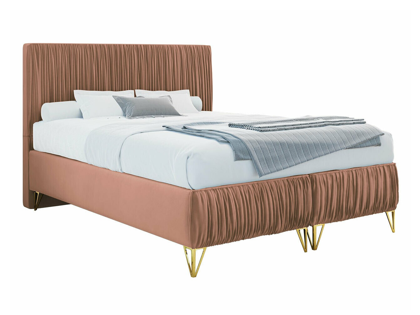 Boxspringbett Logan 112 (Amor Velvet 4328)
