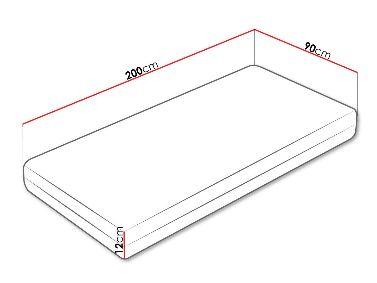 Matratze ComfiDream Blue
