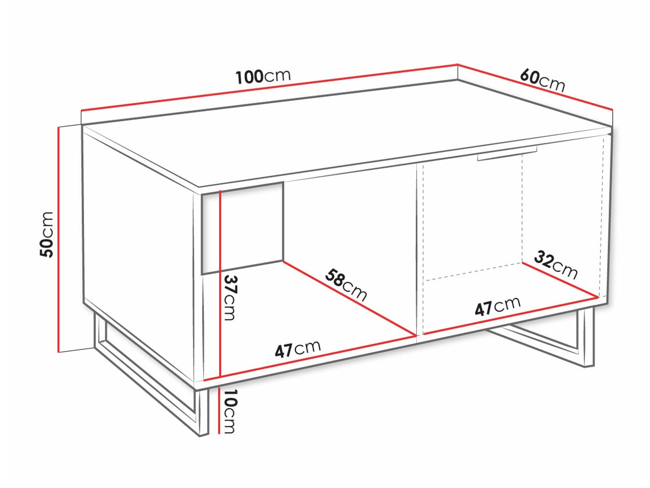 Couchtisch Levsoni 104