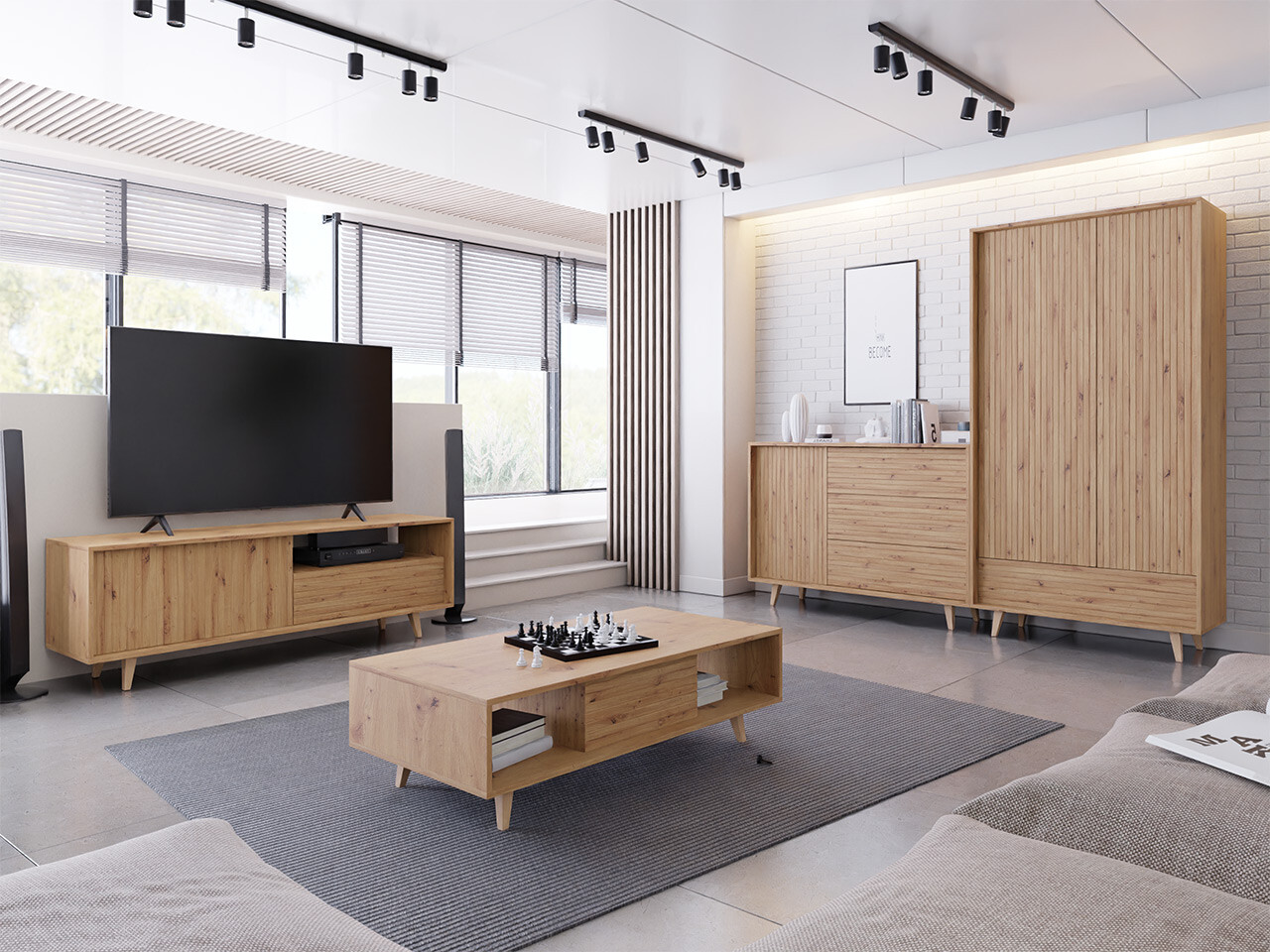 Wohnzimmer-Sets Comfivo Romtori I