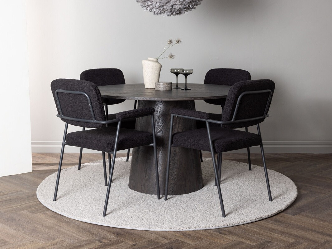 Essgruppe Dallas 4250 (Dunkelbraun)
