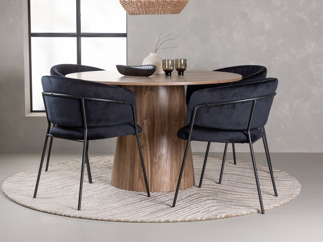 Essgruppe Dallas 4254 (Braun)