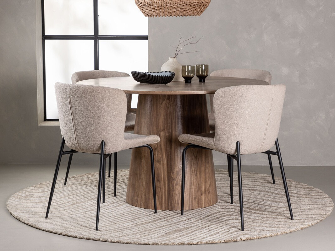 Essgruppe Dallas 4257 (Braun)