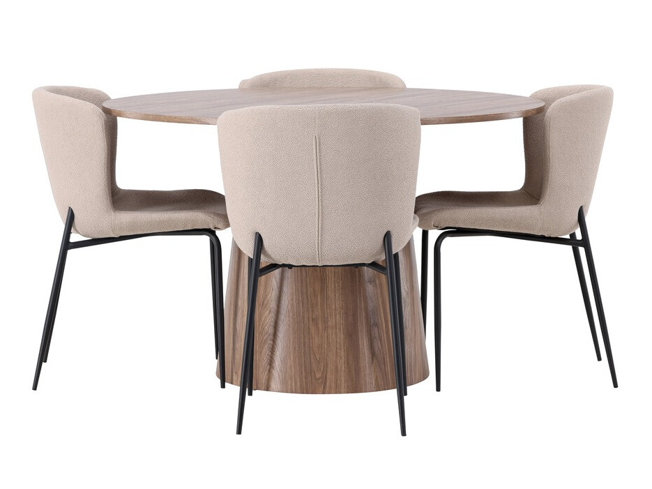 Essgruppe Dallas 4257 (Braun)