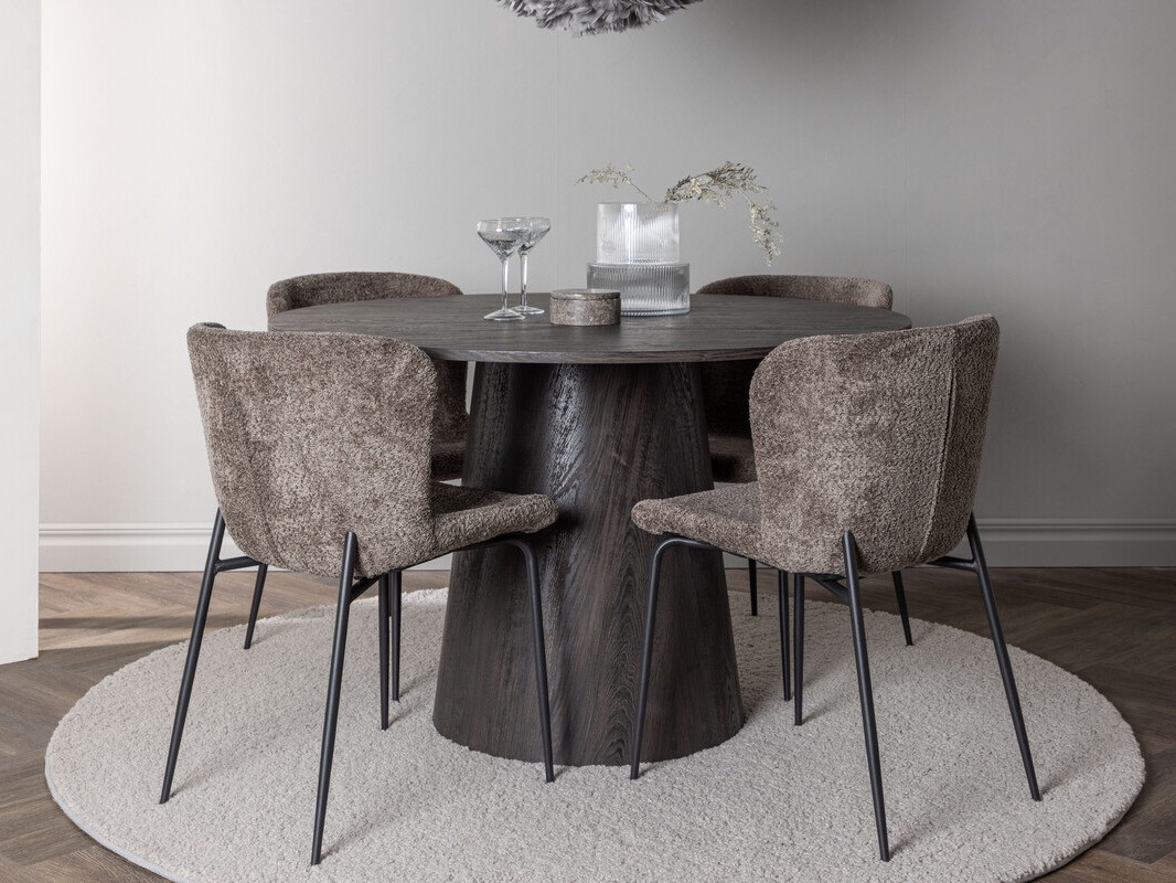 Essgruppe Dallas 4257 (Dunkelbraun)