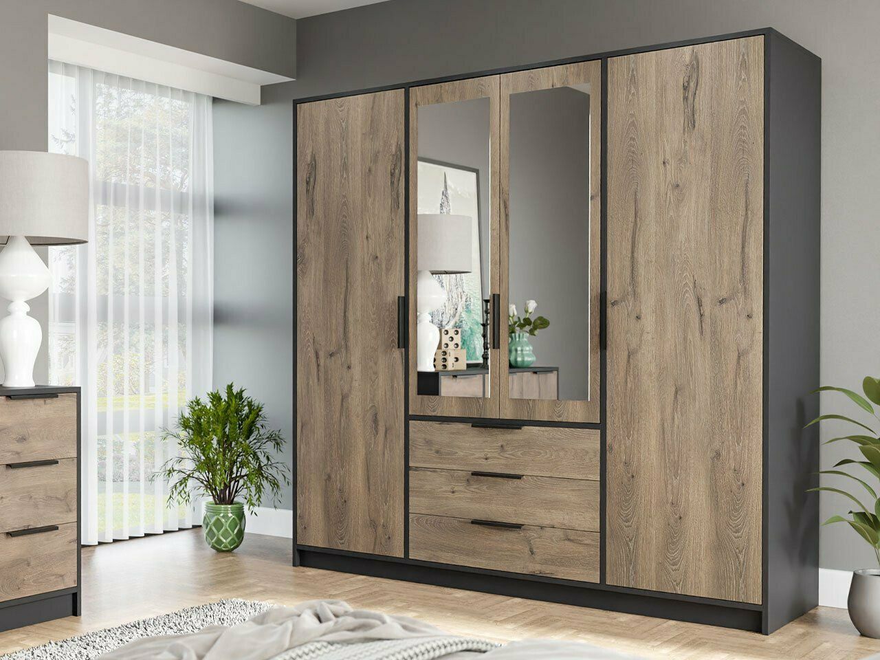 Kleiderschrank Ophdome 105