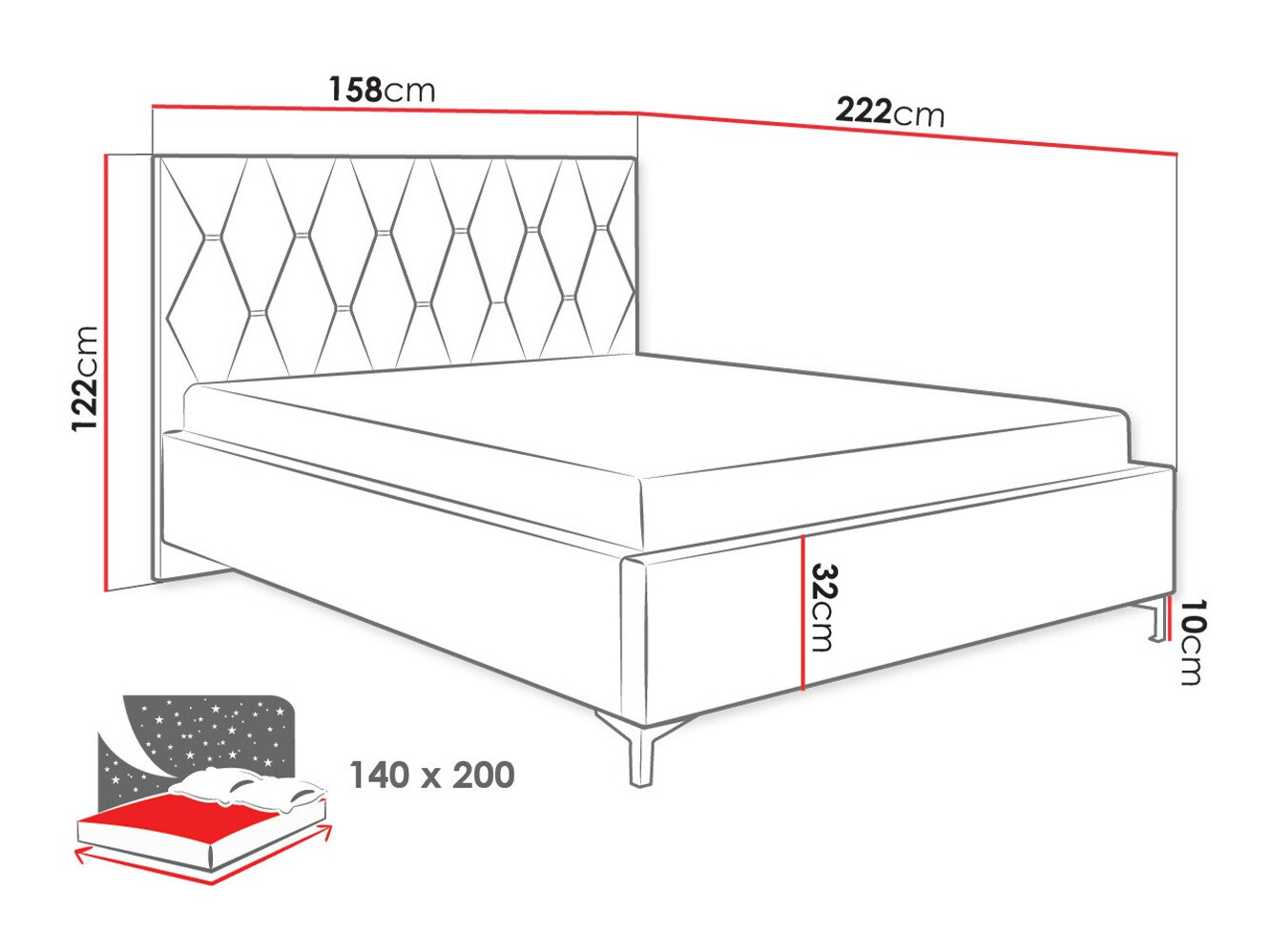 Bett Baltimore 192 (Manila 20)