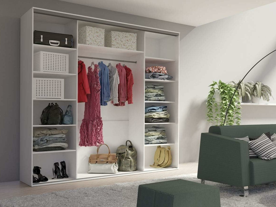 Kleiderschrank Murrieta 181 (Eichenholzoptik Sonoma dunkel)