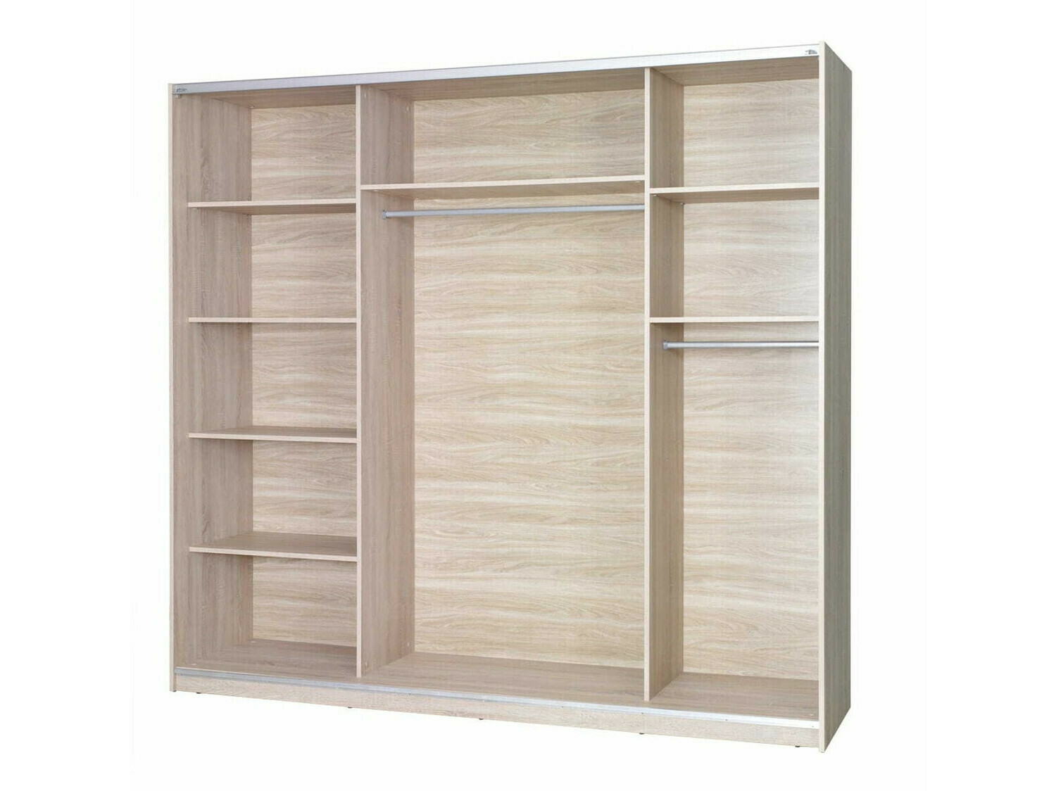 Kleiderschrank Murrieta 184 (Weiß)