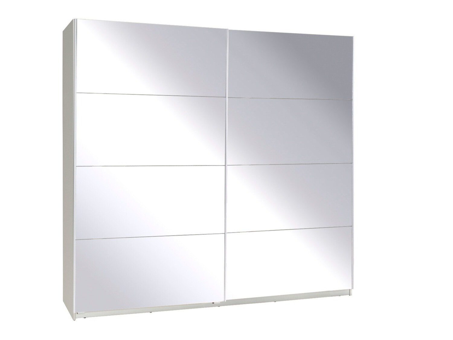 Kleiderschrank Murrieta 187 (Weiß)