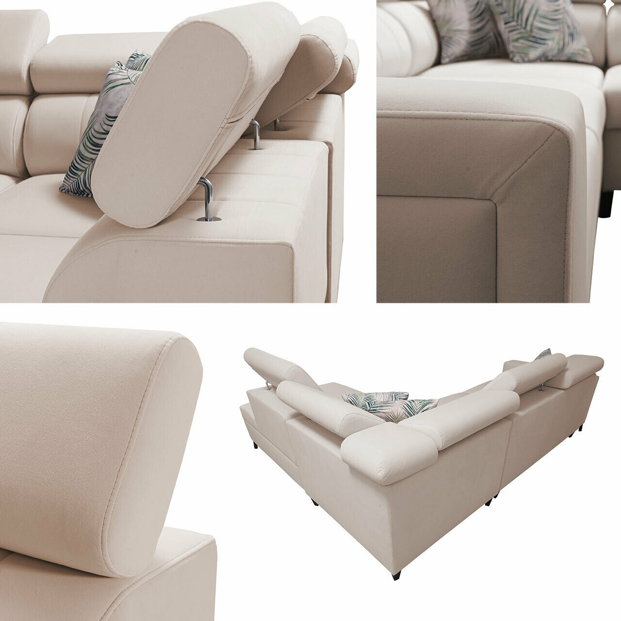 Ecksofa Sarasota 147 (Mono 234 + Botanical 36)