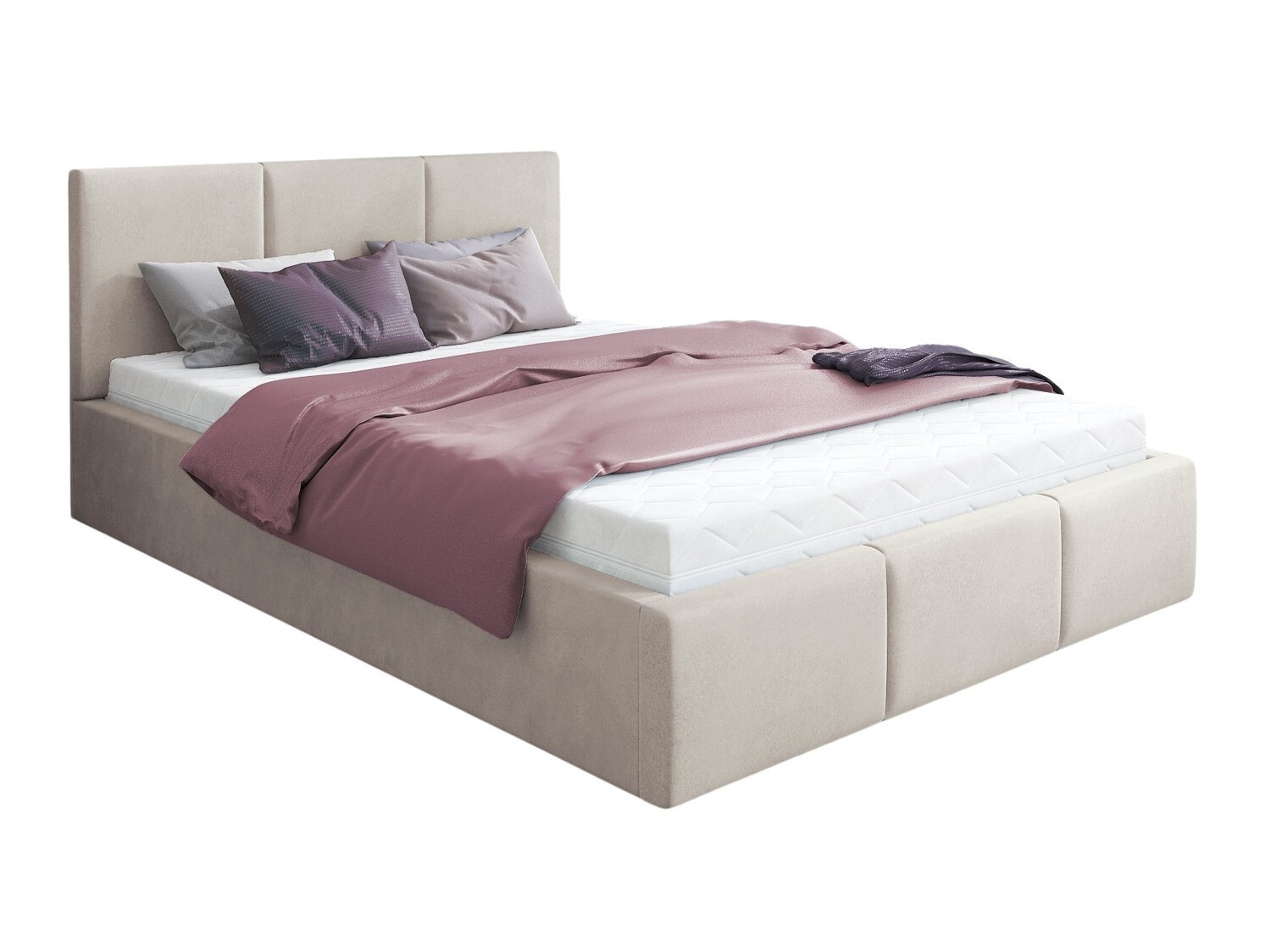 Bett Fairfield 109 (Cremefarben)