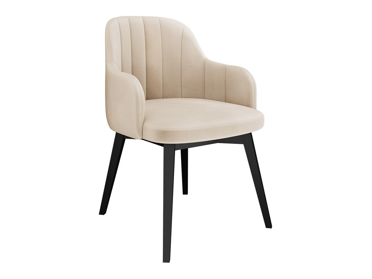 Stuhl Racine 105 (Schwarz + Magic Velvet 2250)