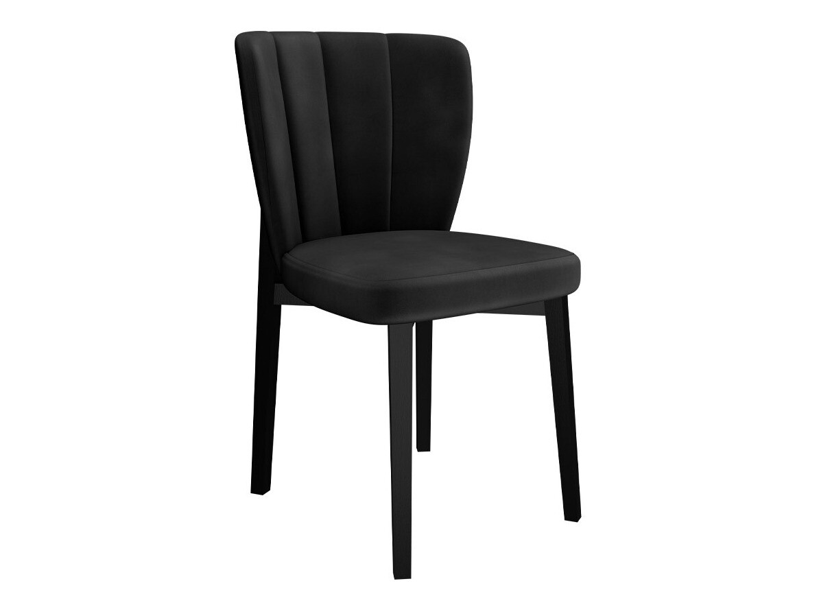 Stuhl Racine 130 (Schwarz + Magic Velvet 2219)