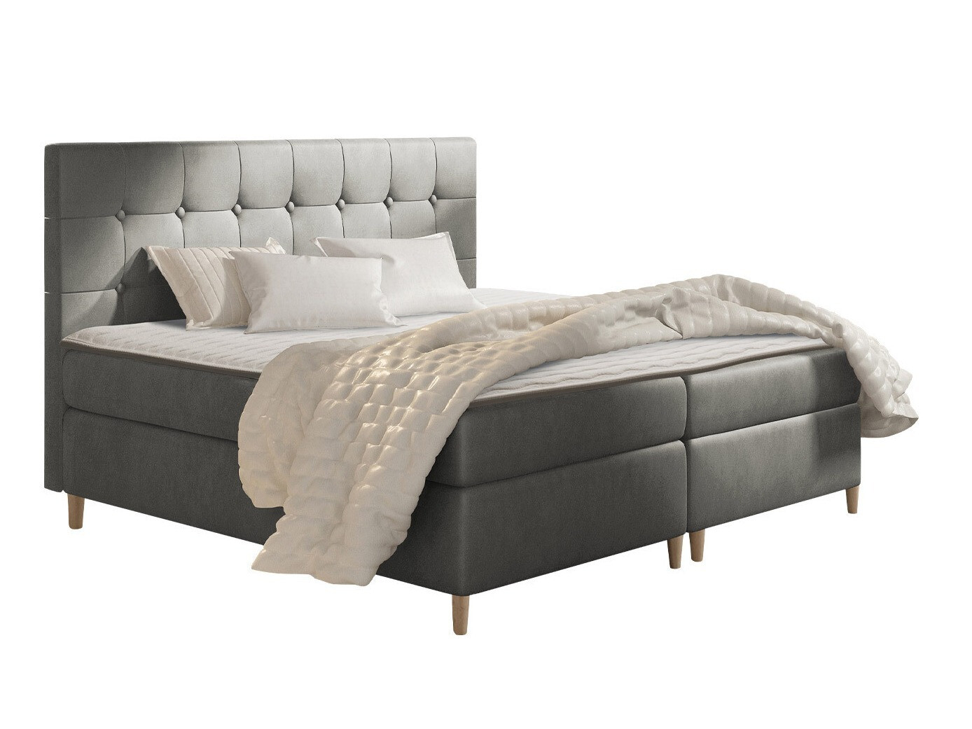 Boxspringbett Baltimore 130 (Magic Velvet 2217)