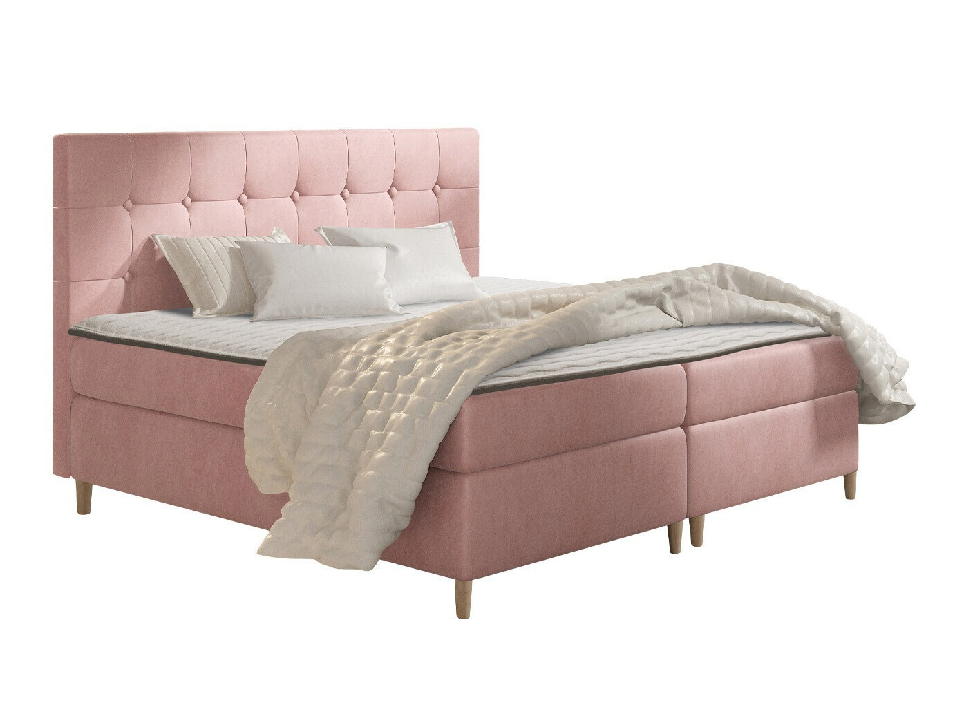 Boxspringbett Baltimore 130 (Magic Velvet 2257)