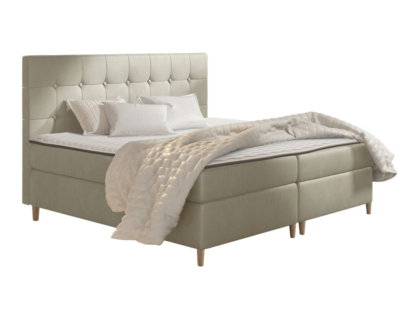 Boxspringbett Caseus (Magic Velvet 2201)