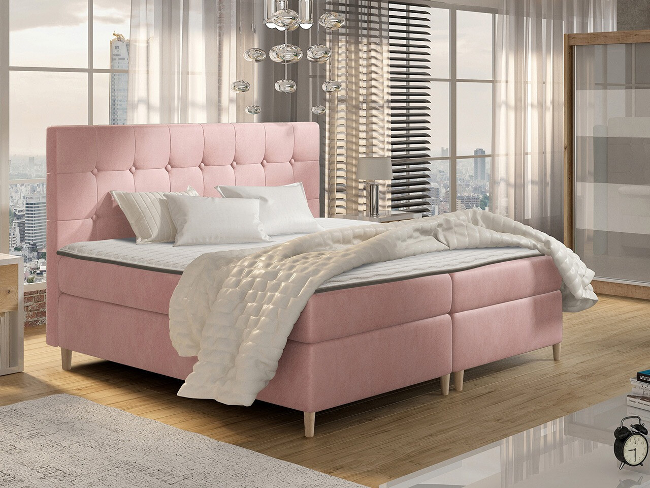 Boxspringbett Caseus (Magic Velvet 2257)