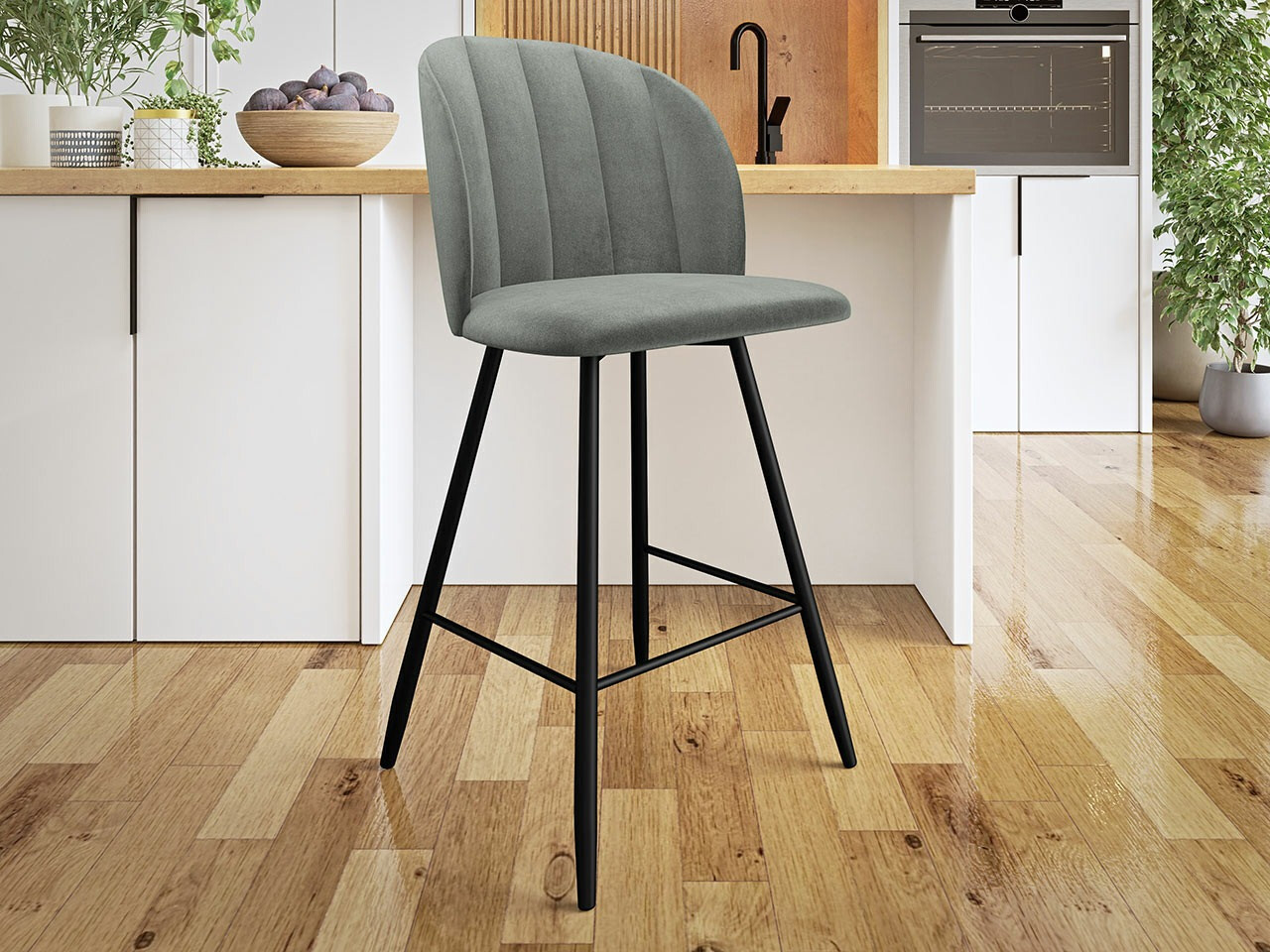 Barstuhl Comfivo 104 (Magic Velvet 2217)