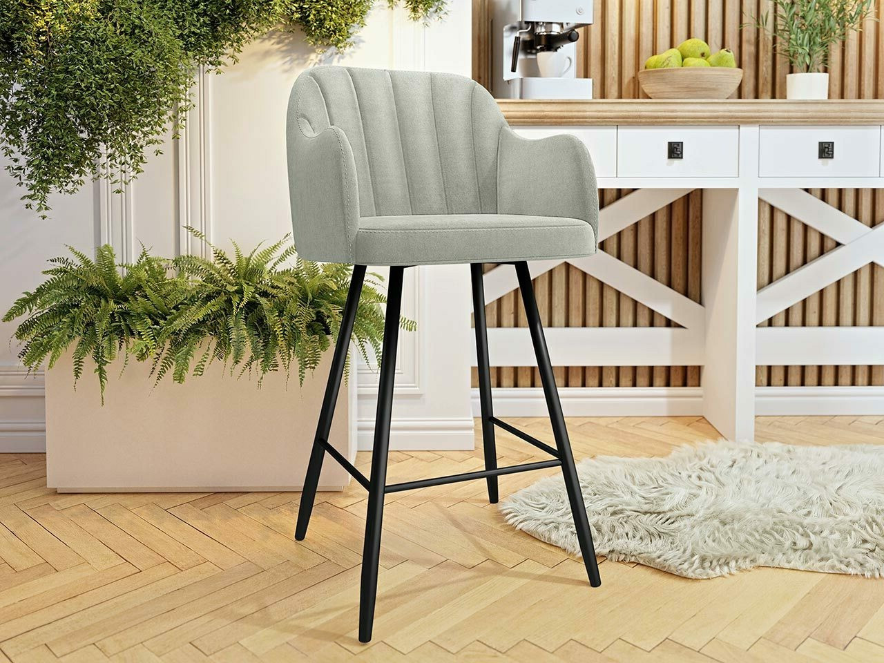 Barstuhl Comfivo Anser I (Magic Velvet 2240)