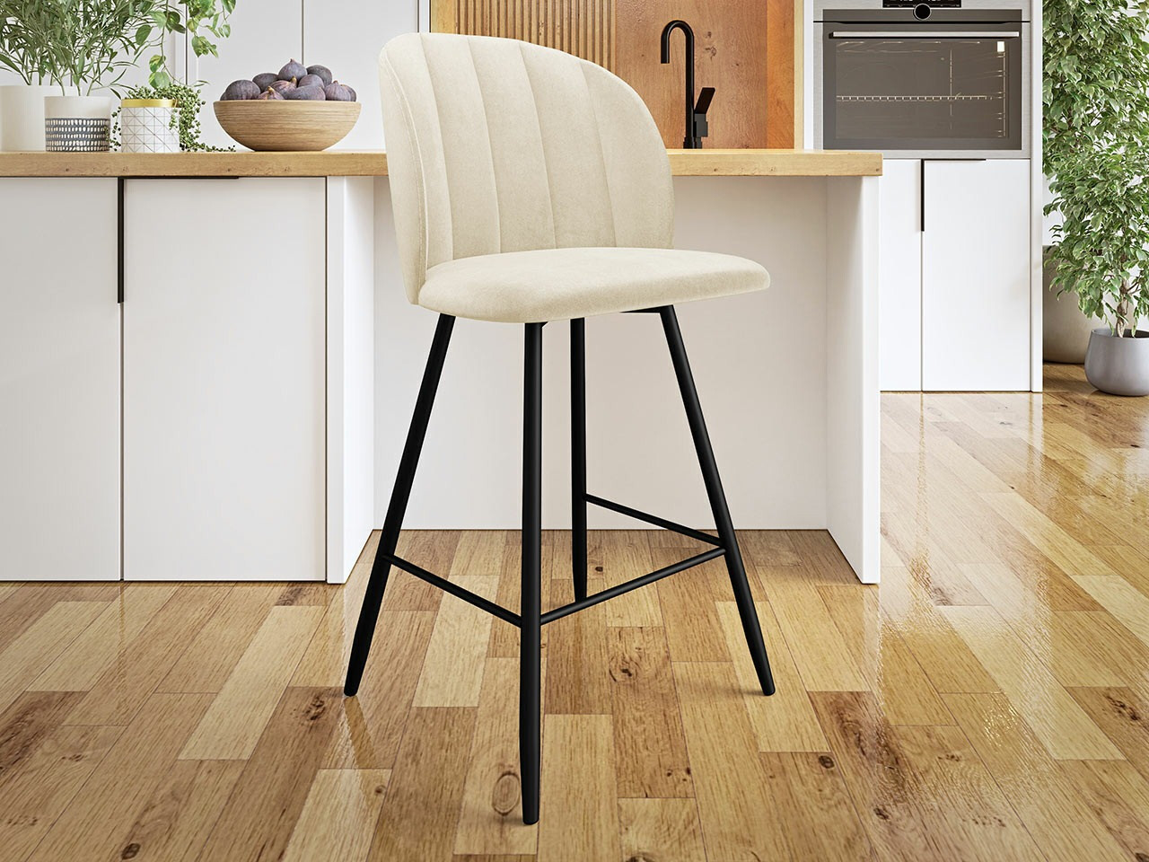 Barstuhl Comfivo Anser II (Magic Velvet 2250)