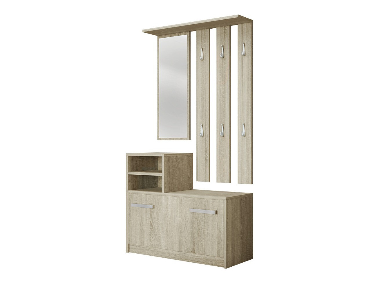 Flurgarnitur Candum (Sonoma Eichenholzoptik)