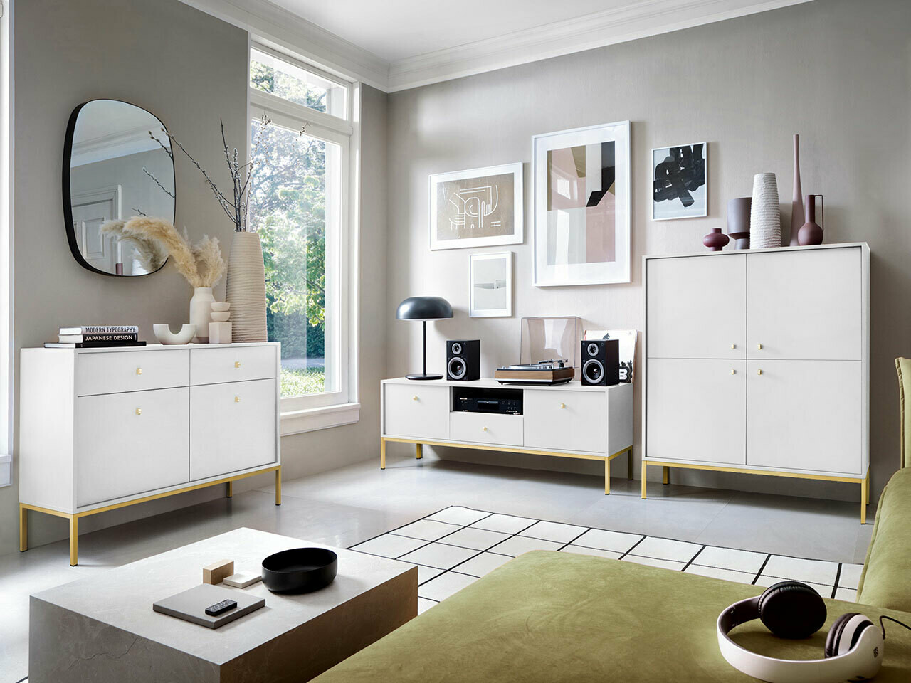 TV-Möbel Formis (Weiß)