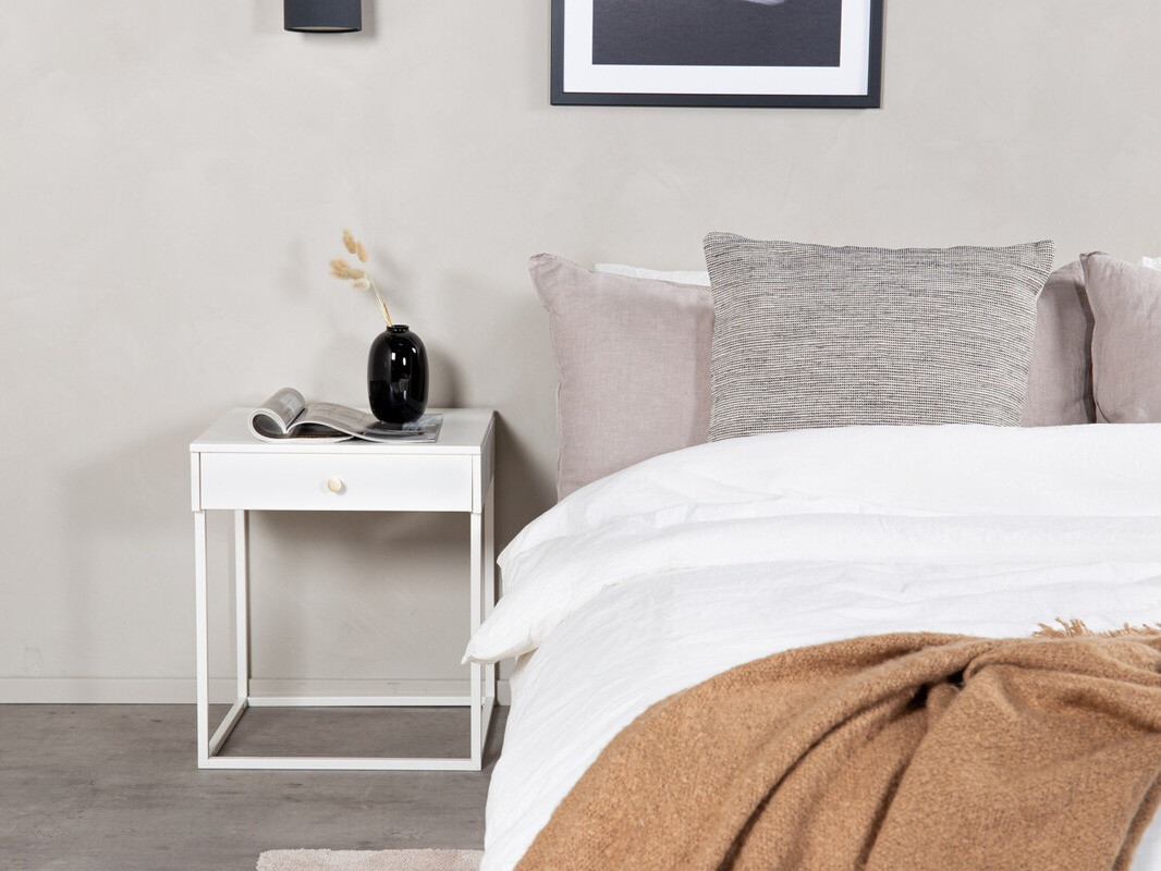 Nachttisch Evasevu 104 (Weiß)