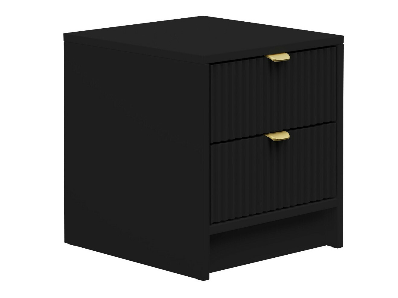 Nachttisch Comfivo Papilio (Schwarz)