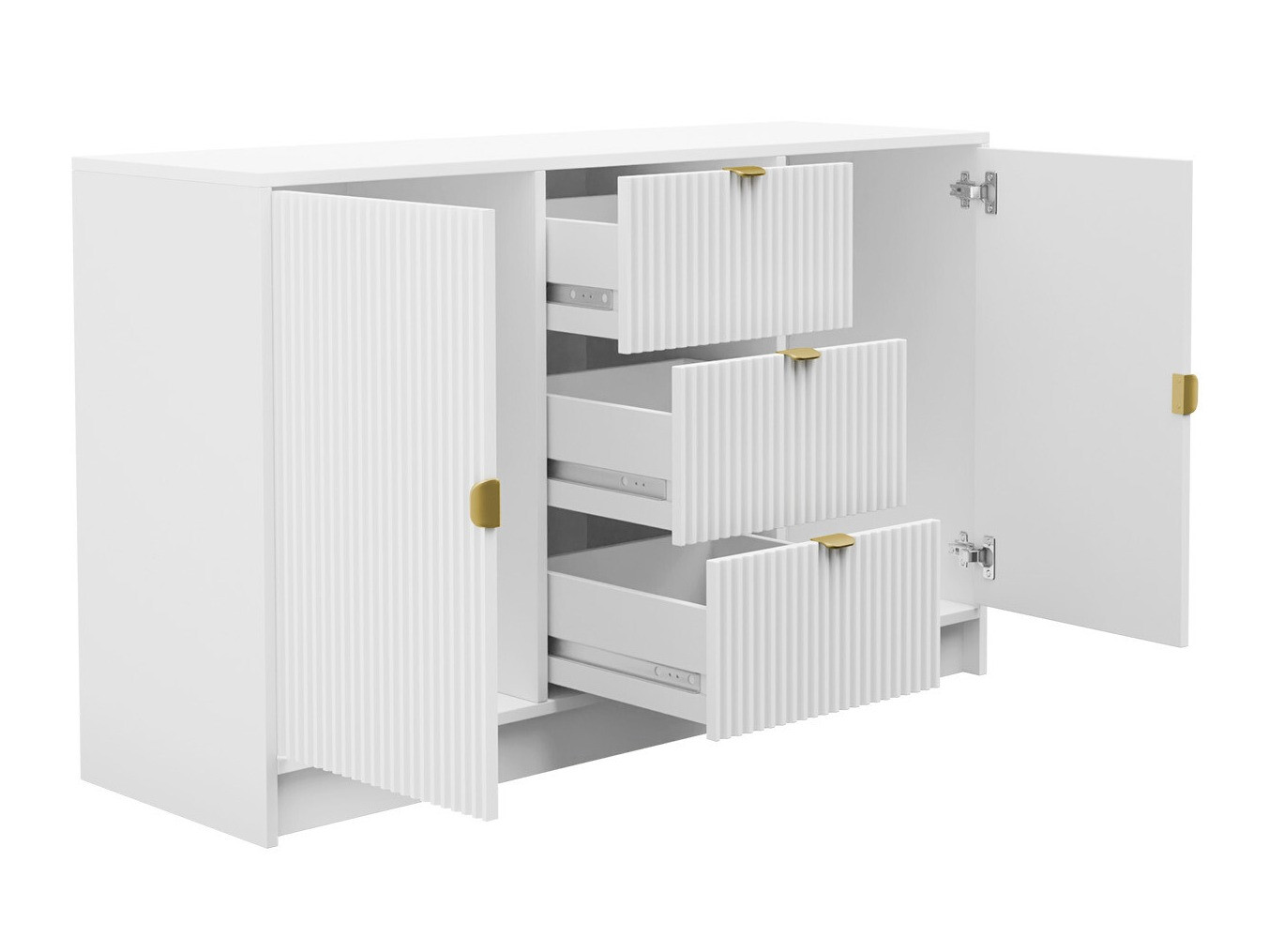 Wohnzimmer-Sets Comfivo Papilio I (Weiß)