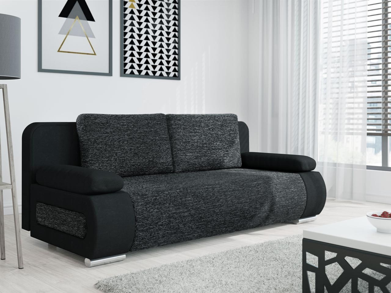 Schlafsofa Comfivo Pudor (Alova 04 + Lawa 06)