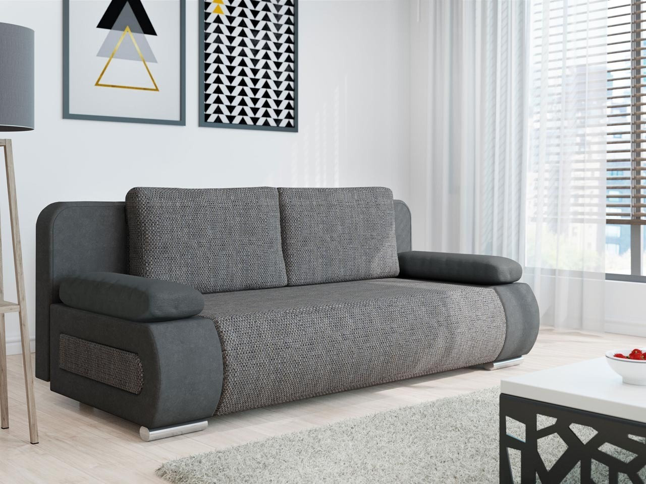 Schlafsofa Comfivo Pudor (Alova 36 + Lawa 05)