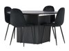 Essgruppe Dallas 4287 (Schwarz)