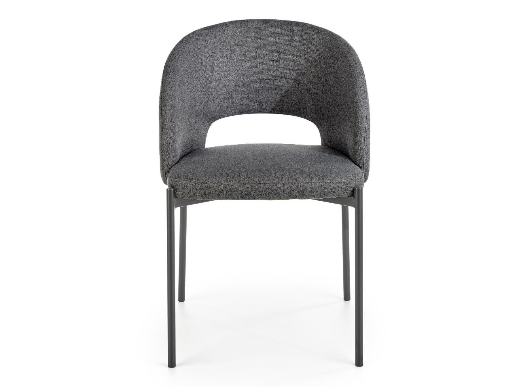 Stuhl Houston Virtus (Grau + Schwarz)