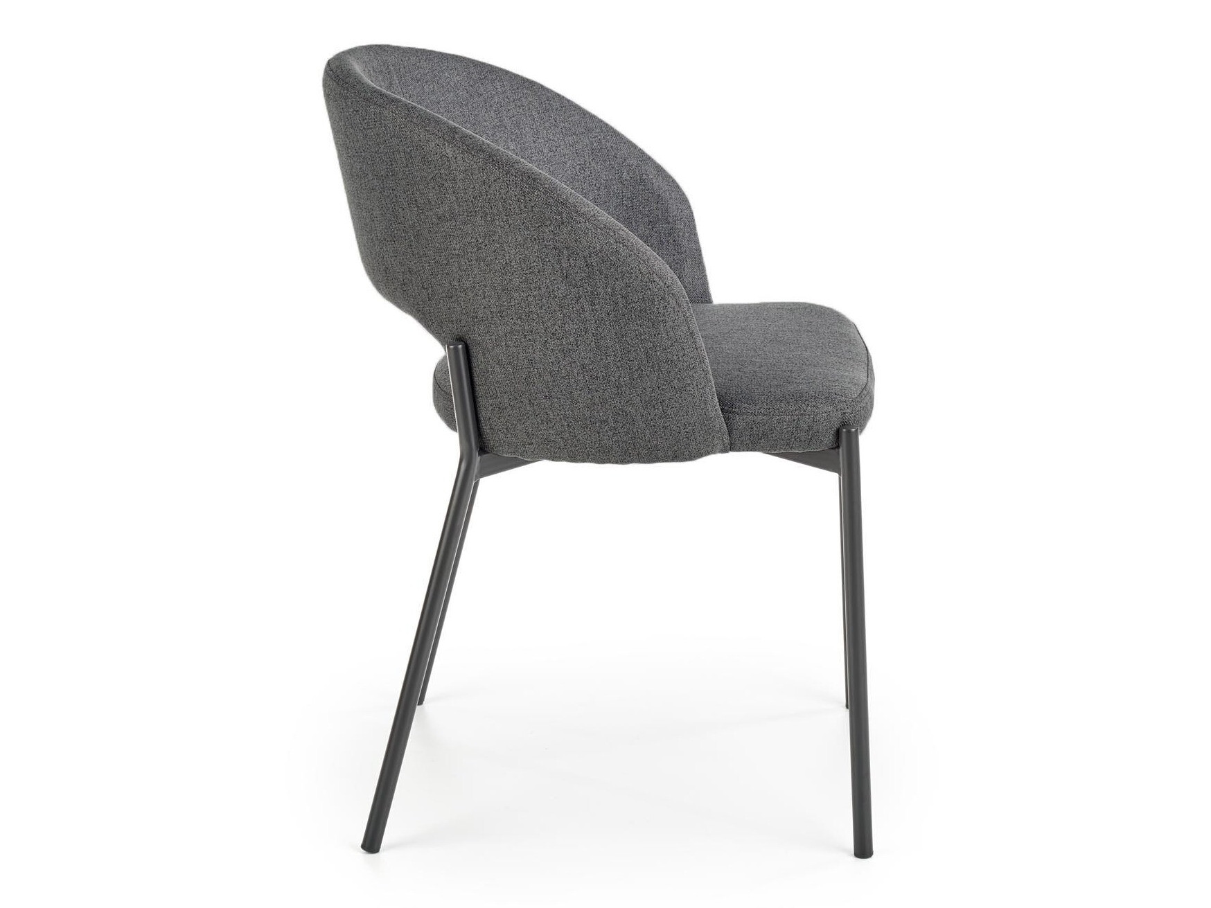 Stuhl Houston Virtus (Grau + Schwarz)