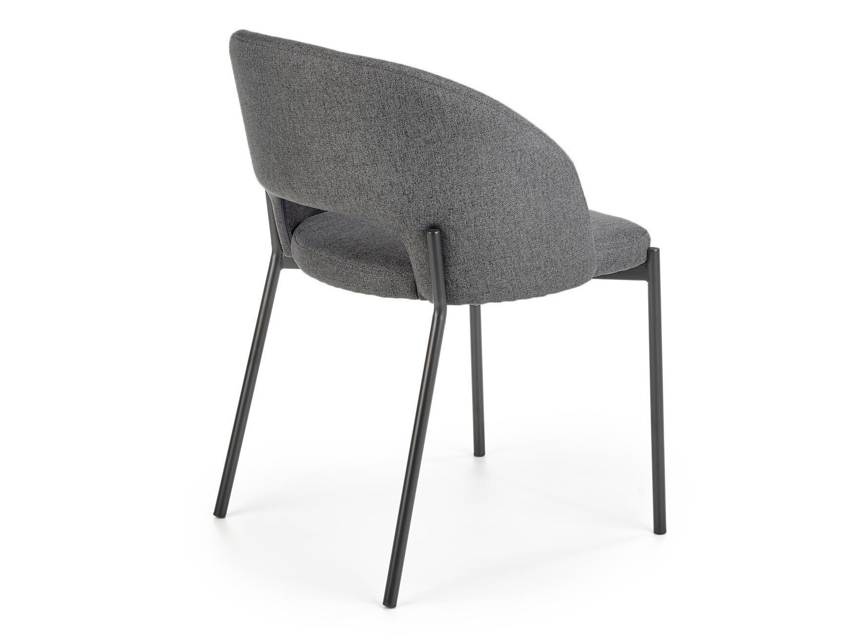 Stuhl Houston Virtus (Grau + Schwarz)