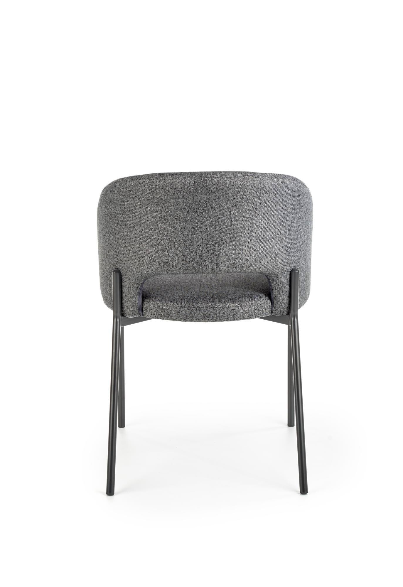 Stuhl Houston Virtus (Grau + Schwarz)